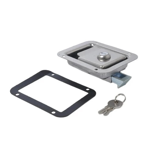 poignee inox avec cle
coffre caravane