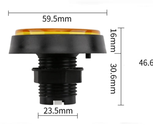 bouton poussoir 5V/12V 60MM