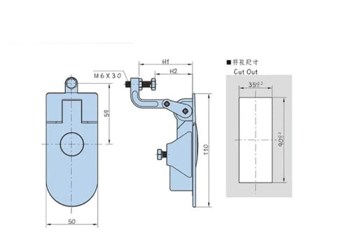serrure compression remorque cuisine