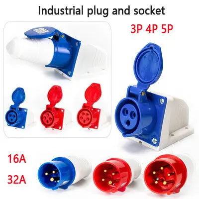 16 32 amp socket