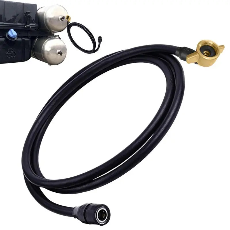 truck air hose with quick connector