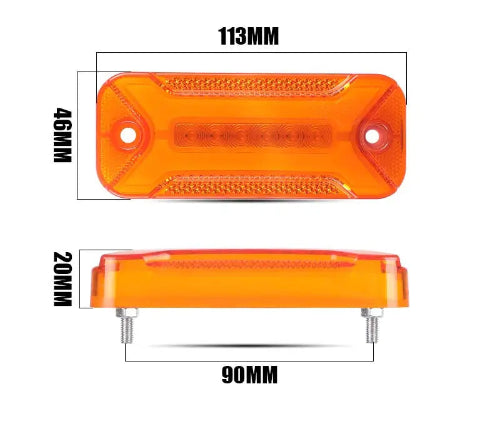 feu de gabarit   12V 24V led holo