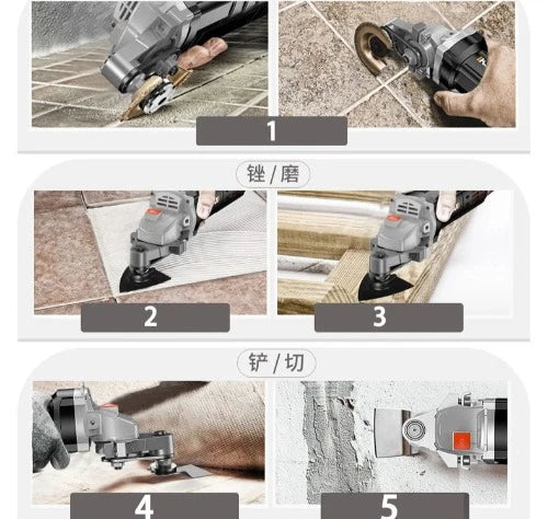 Universal head adapter for angle grinder