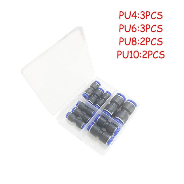 raccord rapide pour tuyau d air
60PCS-4-6-8mm Plastic