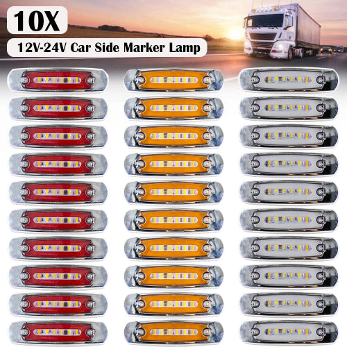 feu de gabarie 10pcs 18 LED 12V 24V