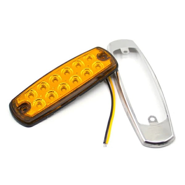 feux de position 10pcs 12V 24V 12 leds
jaune rouge ou blanc