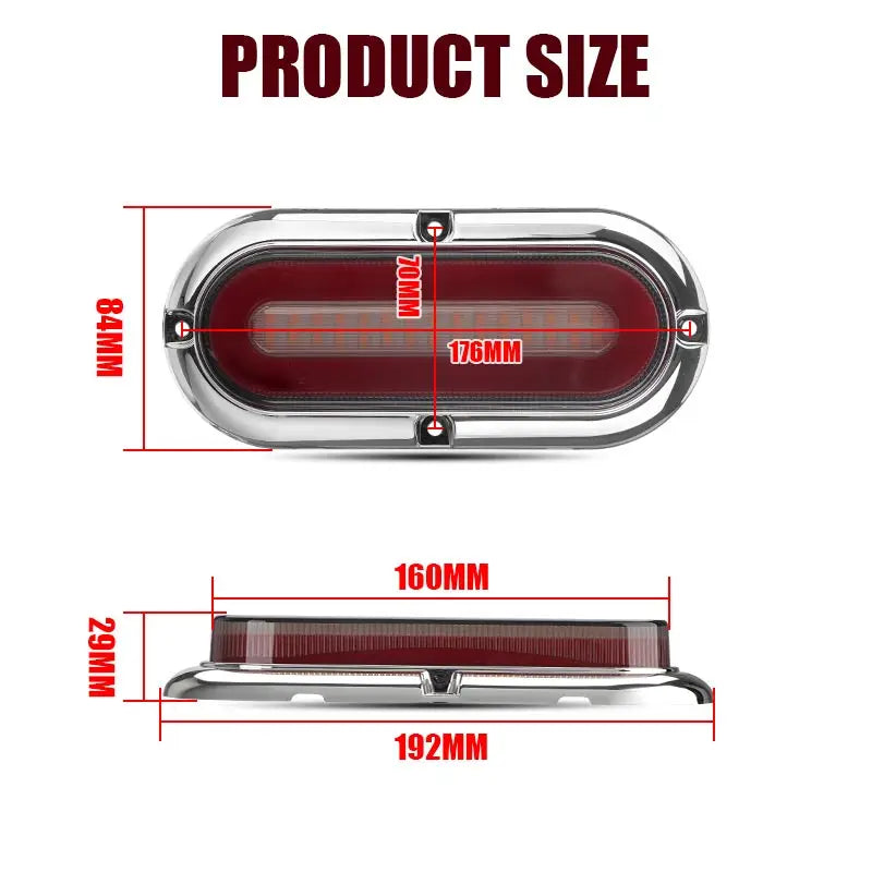feu a led camion remorque 12V 24V