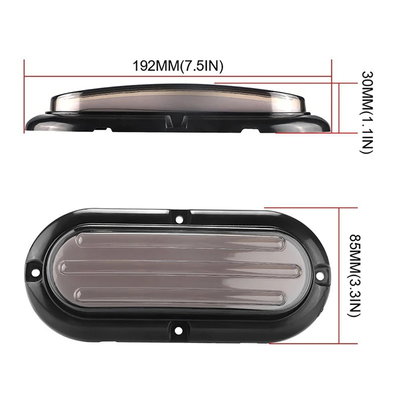 feu camion remorque 12 24 volts leds