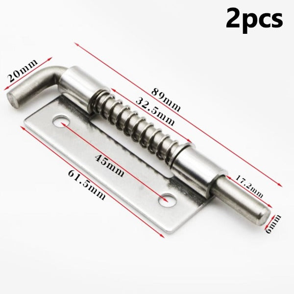 spring door latch (right or left)
 sold by 2 pieces