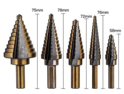 Cobalt HSS drill bits 50 sizes