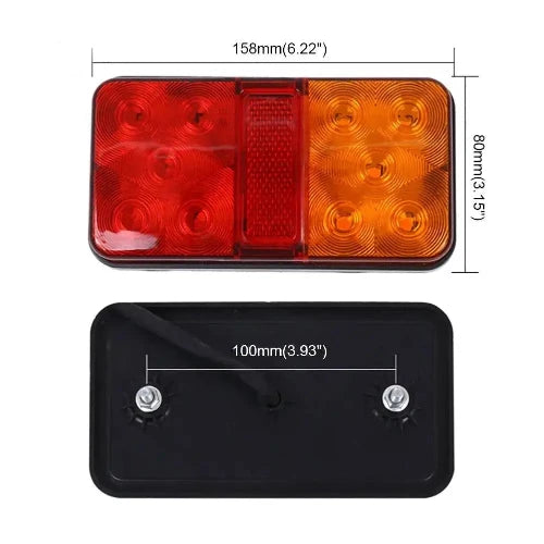 Pair of Universal LED Rear Lights - 