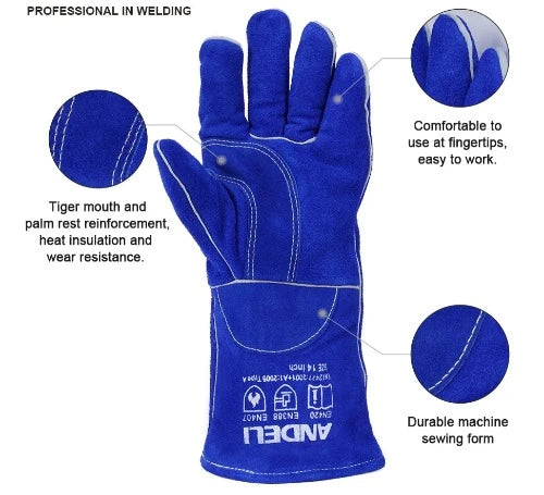 “Welding Gloves: Safe Protection for Welding and Grinding”