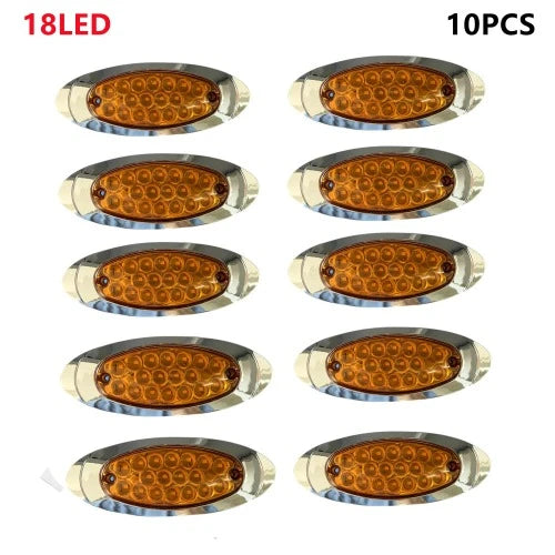 10 PCS 18LED clearance light