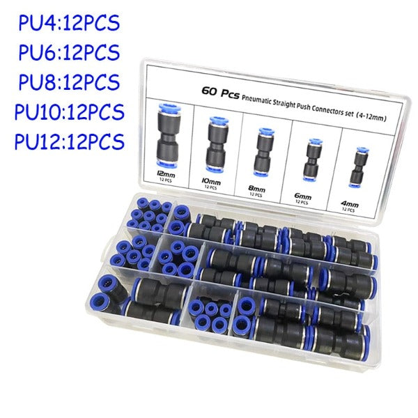 quick connector for air hose
 60PCS-4-6-8mm Plastic