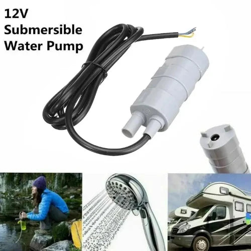 Pompe à eau submersible à haut débit 12V pour camping-car, caravane